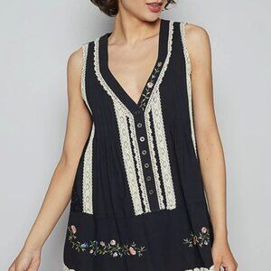 POL Midnight Garden Top Sizes Various